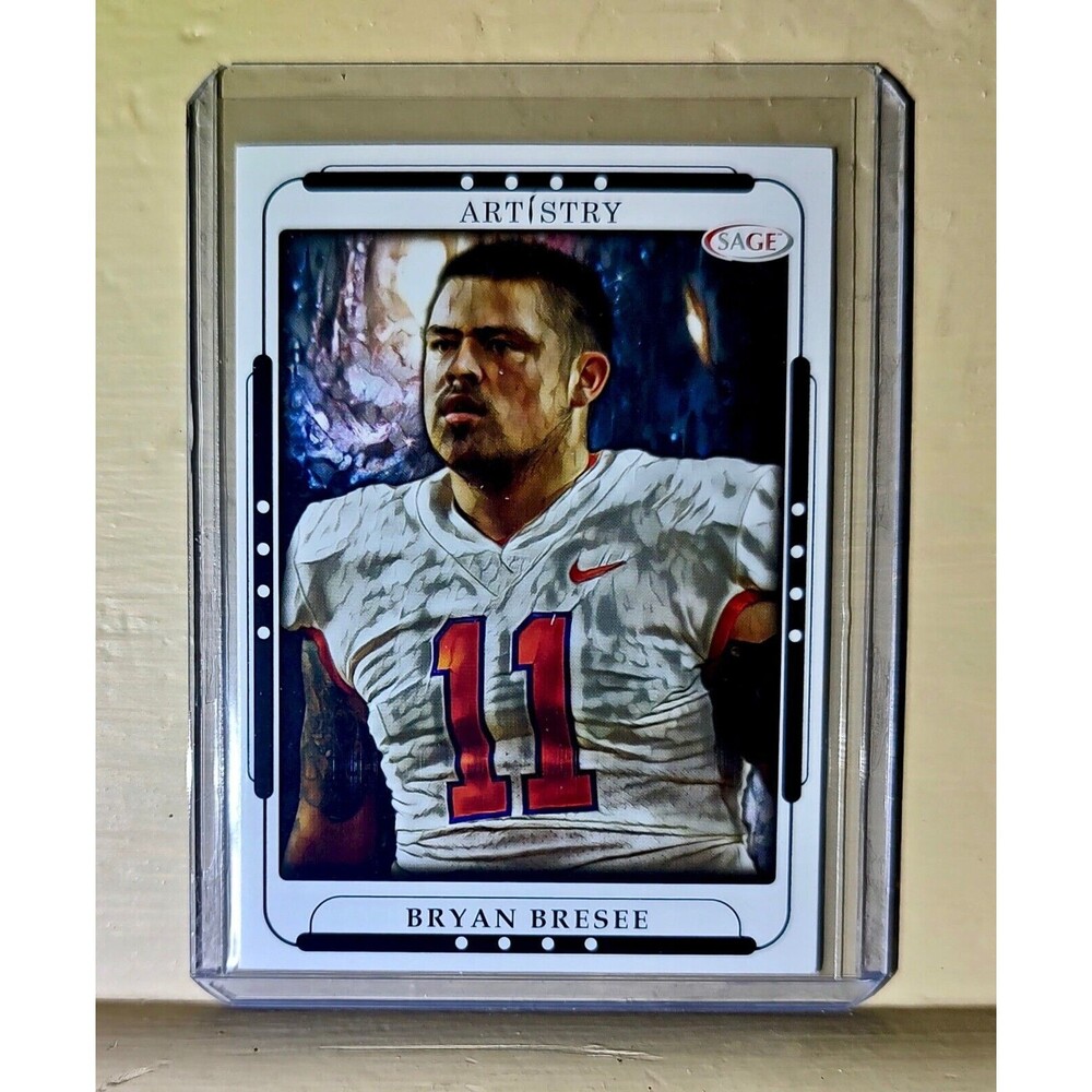 Bryan Bresee 2023 SAGE NFL Artistry Football #8 Card